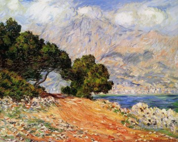  Met Pintura - Meton visto desde la montaña Cap Martin Claude Monet